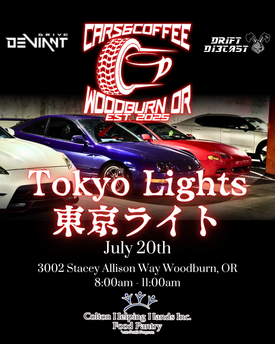 Join Us for Tokyo Lights: A JDM Celebration in Woodburn